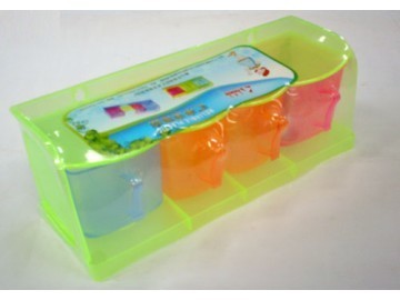 超值型四格調(diào)料盒塑料抽屜式調(diào)味盒調(diào)料罐_供應(yīng)產(chǎn)品_佛山市南海區(qū)匯來(lái)寶塑膠制品廠